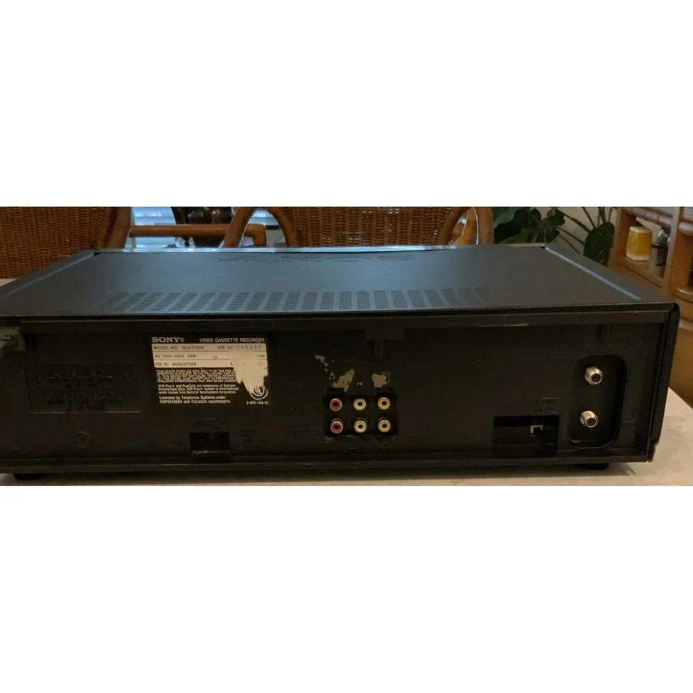 Sony SLV-775HF Hi-Fi Stereo 4-Head VCR VHS Player Recorder TESTED WORKS